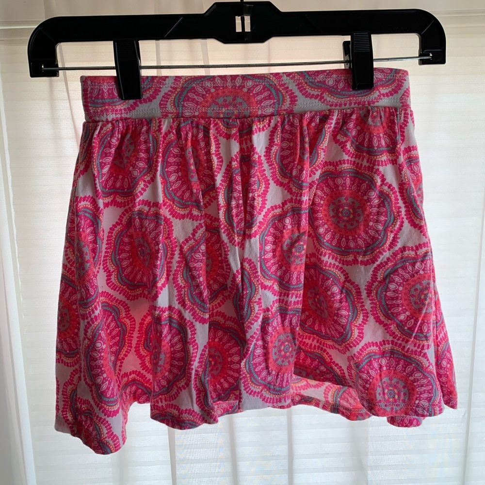 🌼Old Navy Girls Pink Flower Skirt Size M(8)